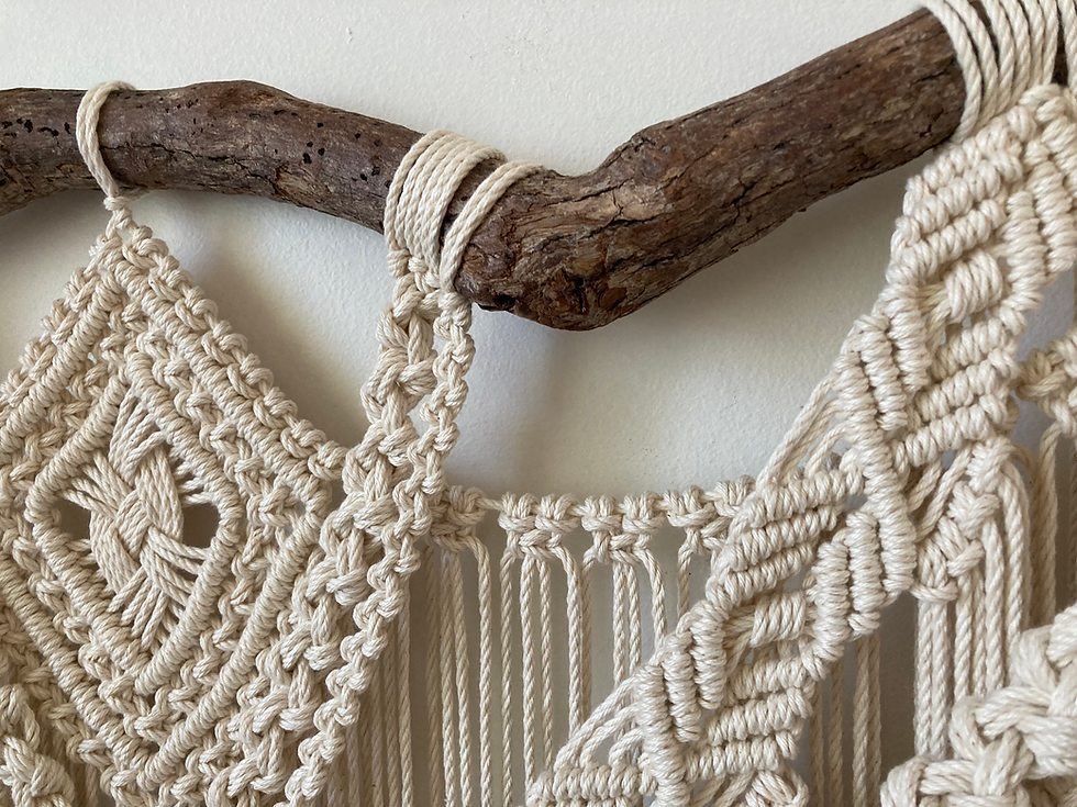 Thumbnail: Large Macrame wall hanging