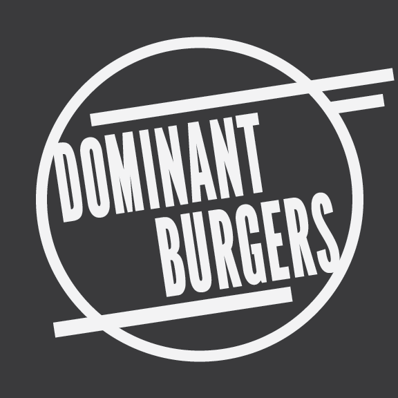 dominant burgers logo