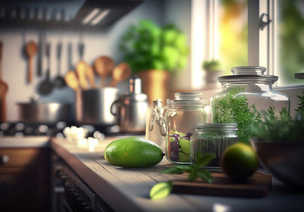 羅漢果のある台所