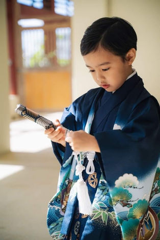 七五三　あらがき貸衣裳