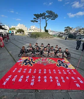 横断幕 あらがき貸衣裳の場合