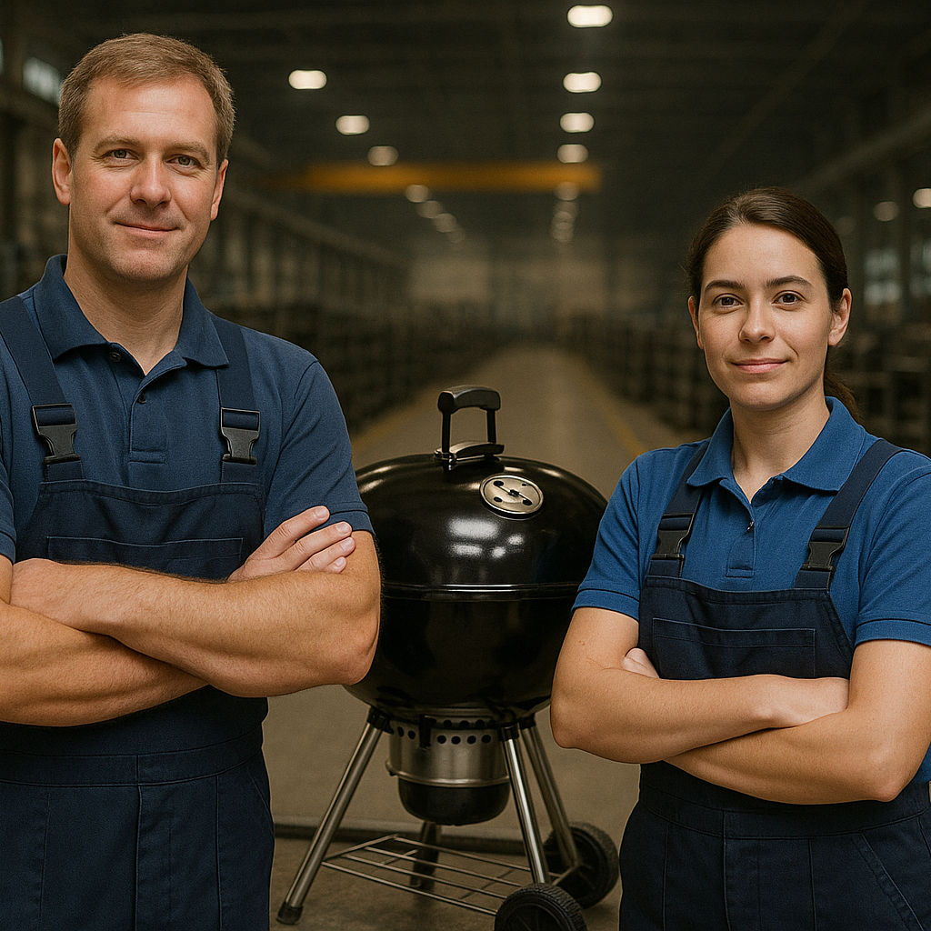 Сучасне підприємство по виробництву грилів