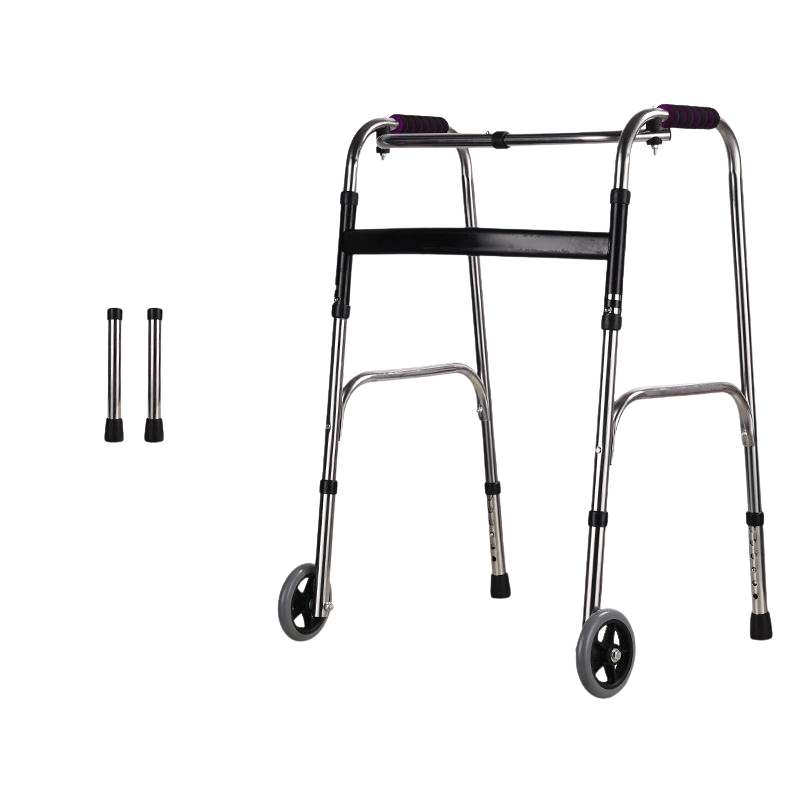 Medical walker with wheels