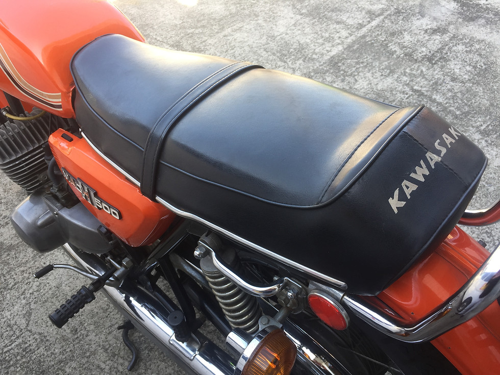 サムネイル： 【SOLD OUT】カワサキ マッハ500 H1B 国内47年式 ダブルディスク