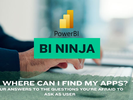 Where are all the BI Apps available to me in Microsoft Power BI?