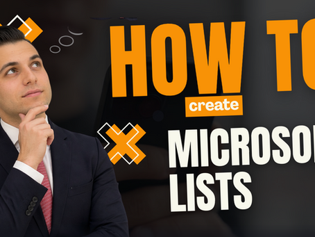 Getting Started with Microsoft Lists: Organize and Track Your Data Efficiently