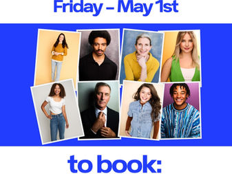 HEADSHOT DAY WITH TONY MOUX Friday, May 1st at our Studio!