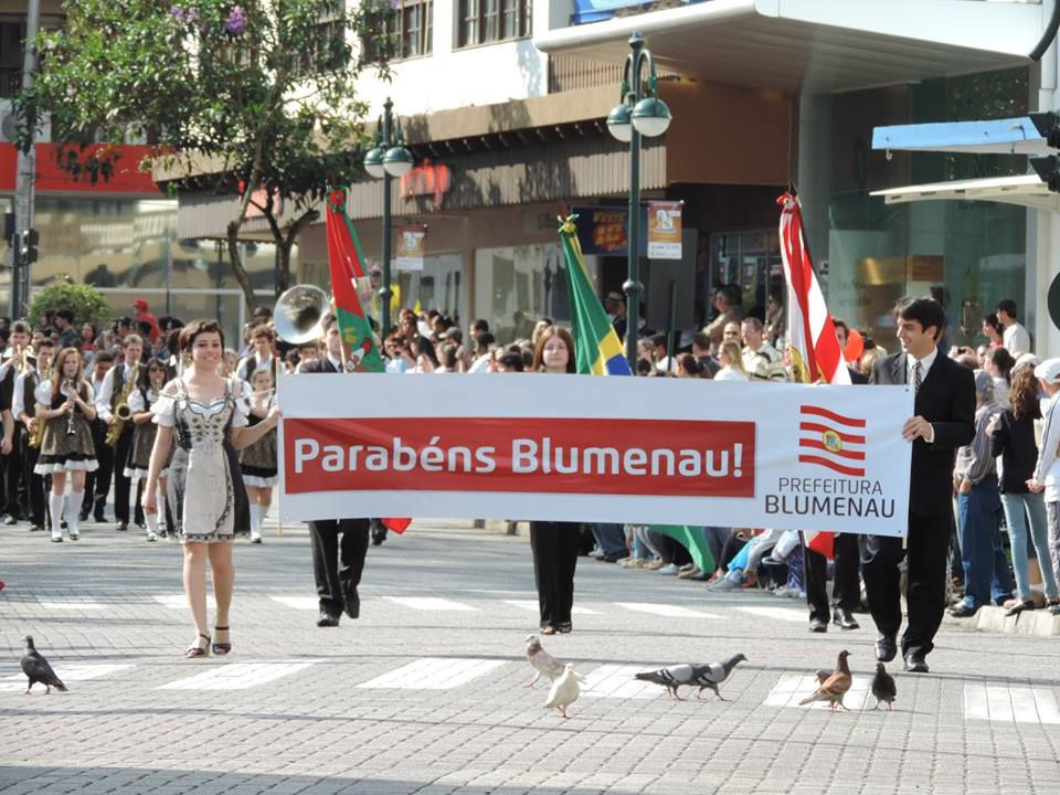 Aniversário de Blumenau...