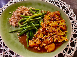 Süß-Saures Orangen-Huhn
