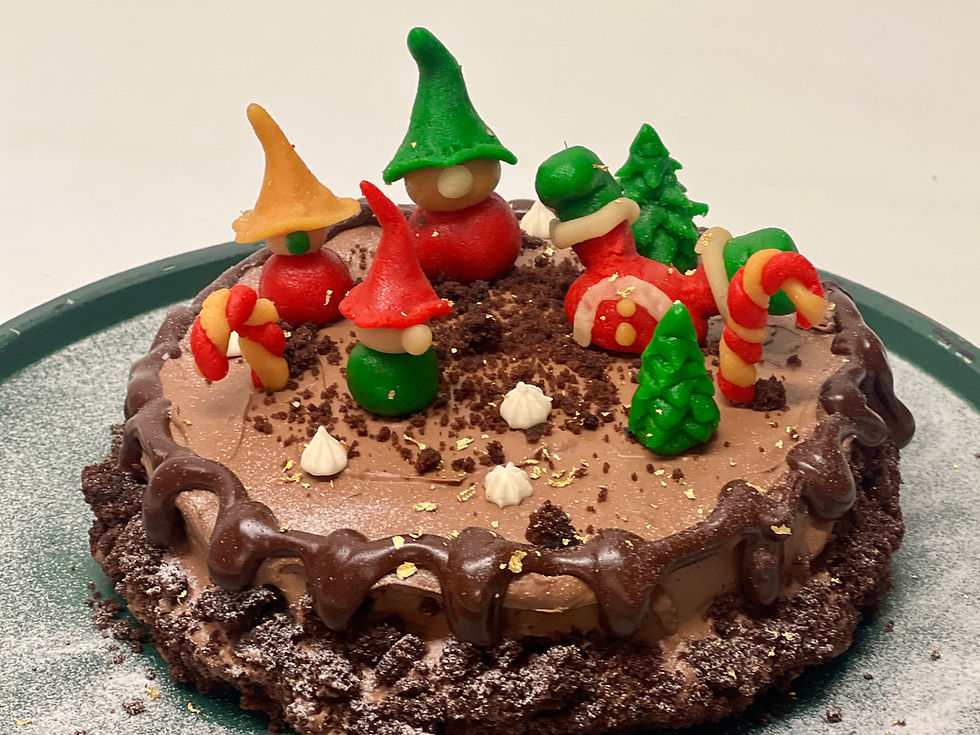 Christmas-Schokoladen-Torte