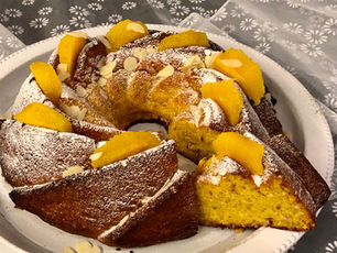 Orangen-Mandel Gugelhupf (low carb)