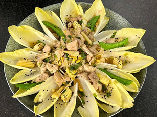Thai Gericht: Yum neua yaang - Schmackhafter Salat