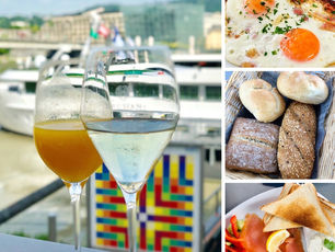 Lentos Café - Frühstücken an der Donau!