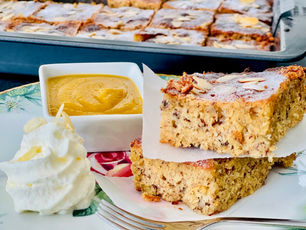 Apfel-Nuss-Brownie (low carb, glutenfrei)