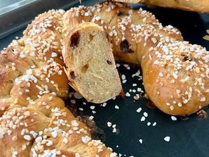 Brioche-Kipferl (ohne Germ, Hefe frei) mit süssem Sauerteig ❤️
