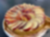 Nektarinen-Tarte mit fruchtigem Guss