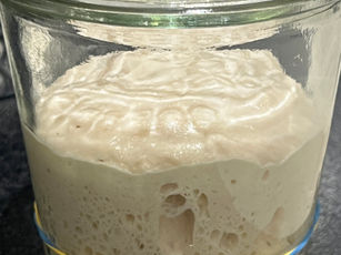 Fermentierter Rosinen-Honig-Ansatz für deinen Sauerteig