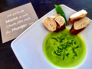 Bärlauchschaumsuppe ❤️