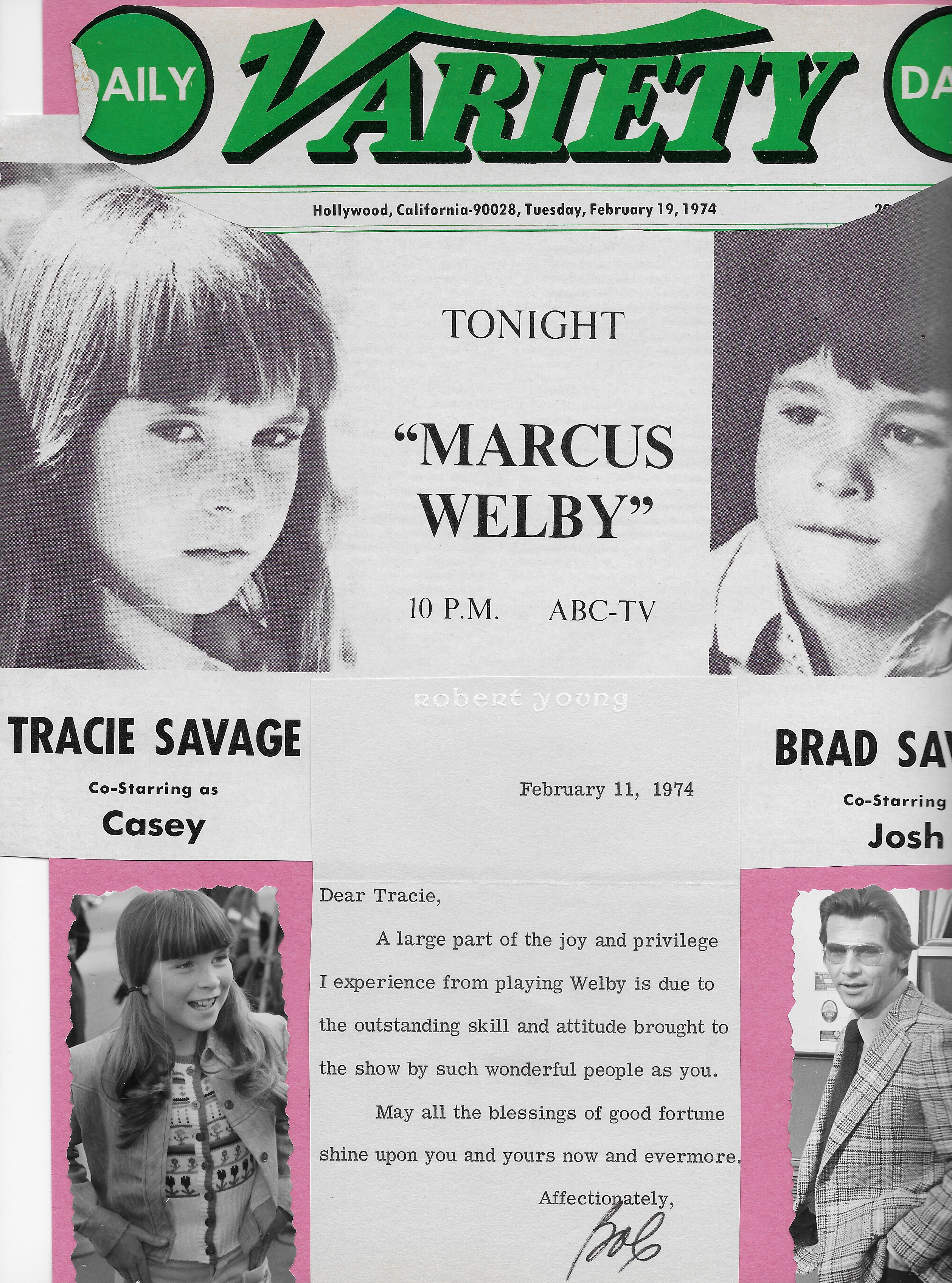 1974 Guest-star on Marcus Welby M.D.