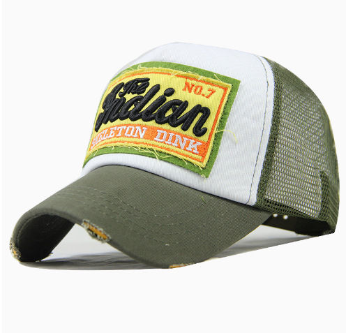 Fashion Stick Mesh Baseball Cap