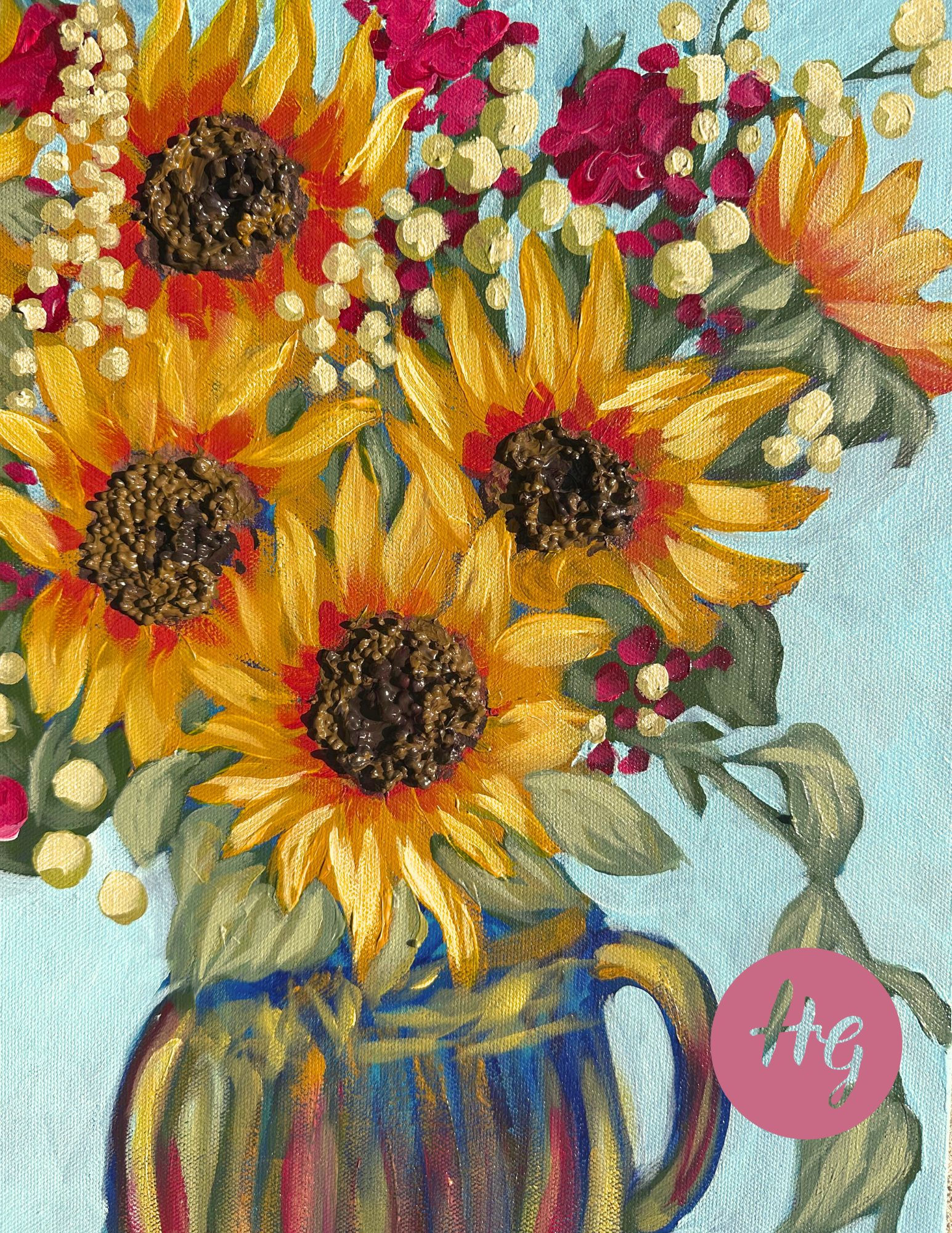 Bouquet of Sunshine (14x18")