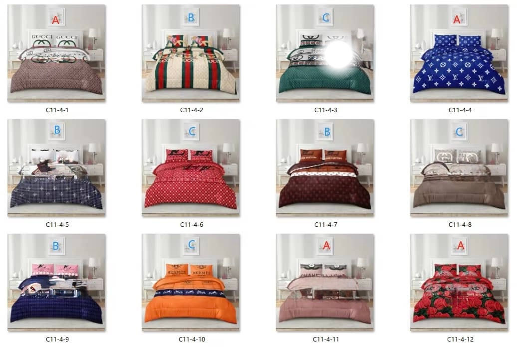 Designer comforter 4pcs 