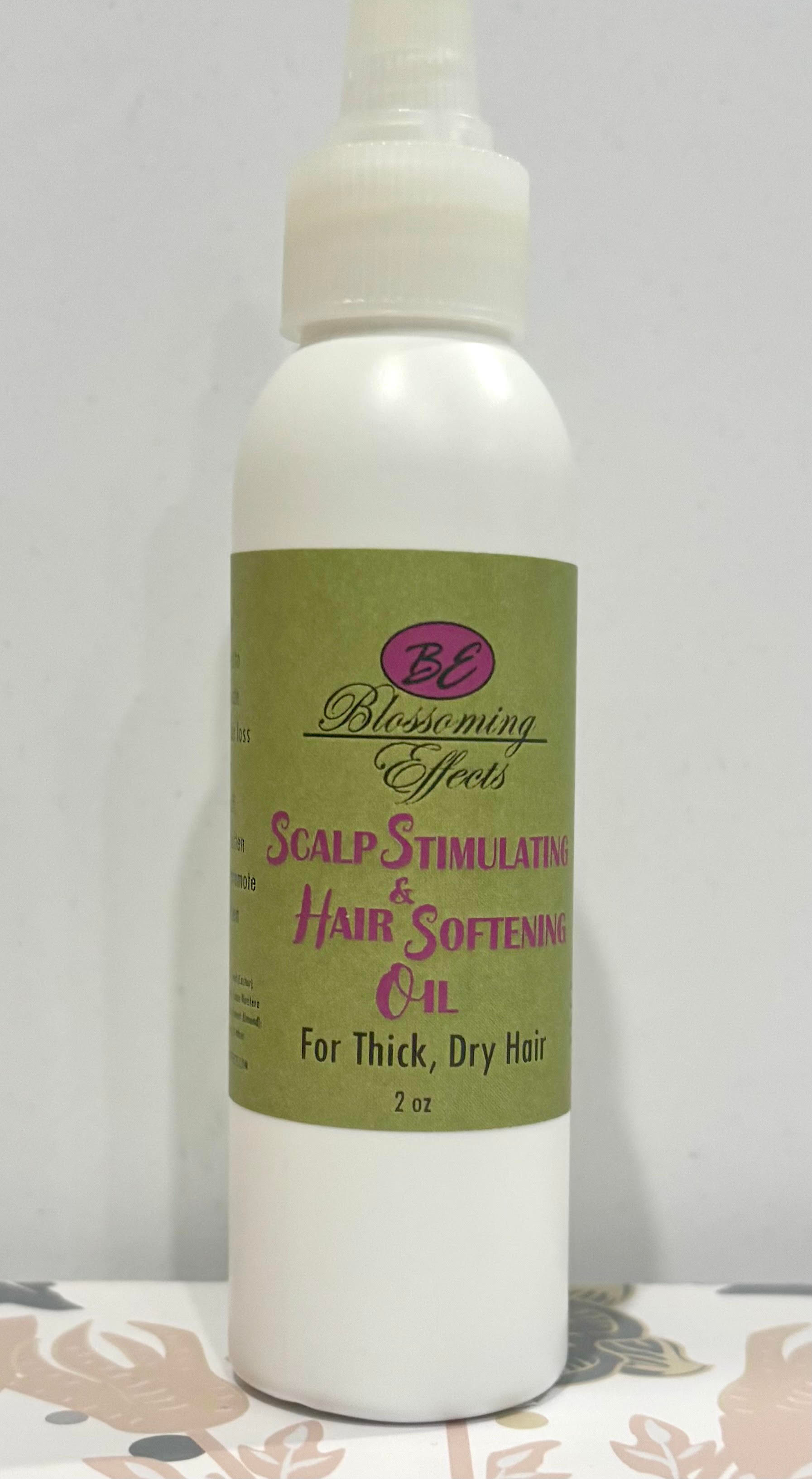 Scalp Stimulating and Hair Softening Oil