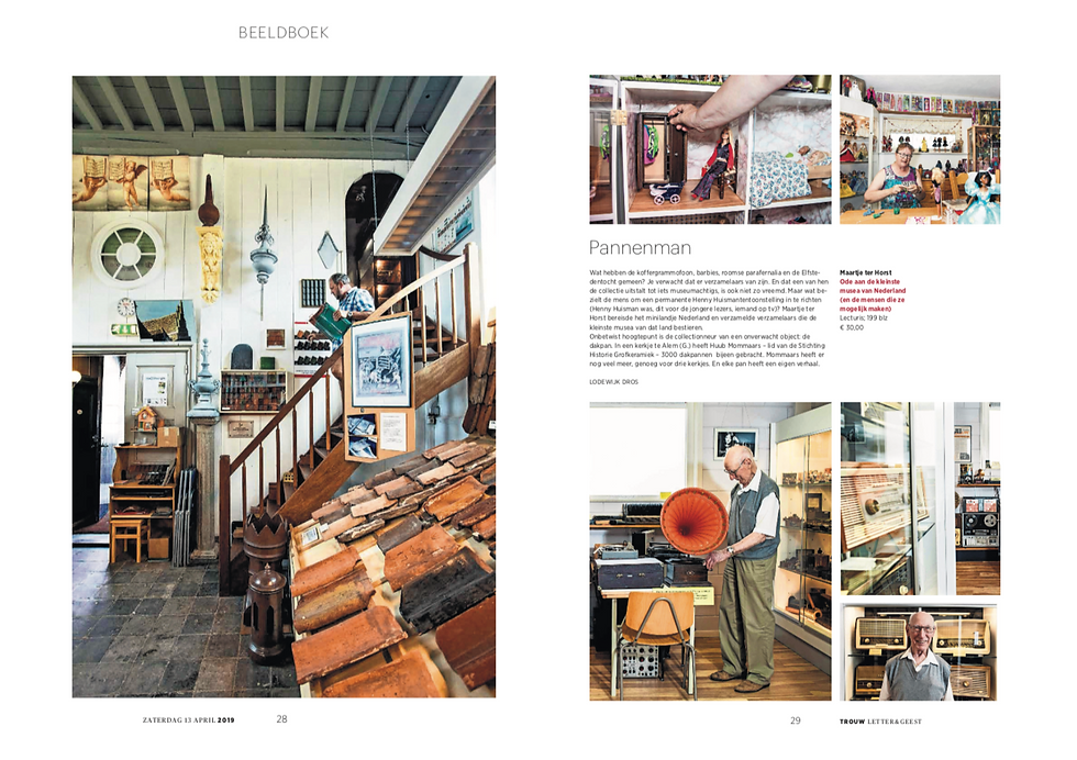 Thumbnail: Fotoboek 'Ode aan de kleinste musea van Nederland'