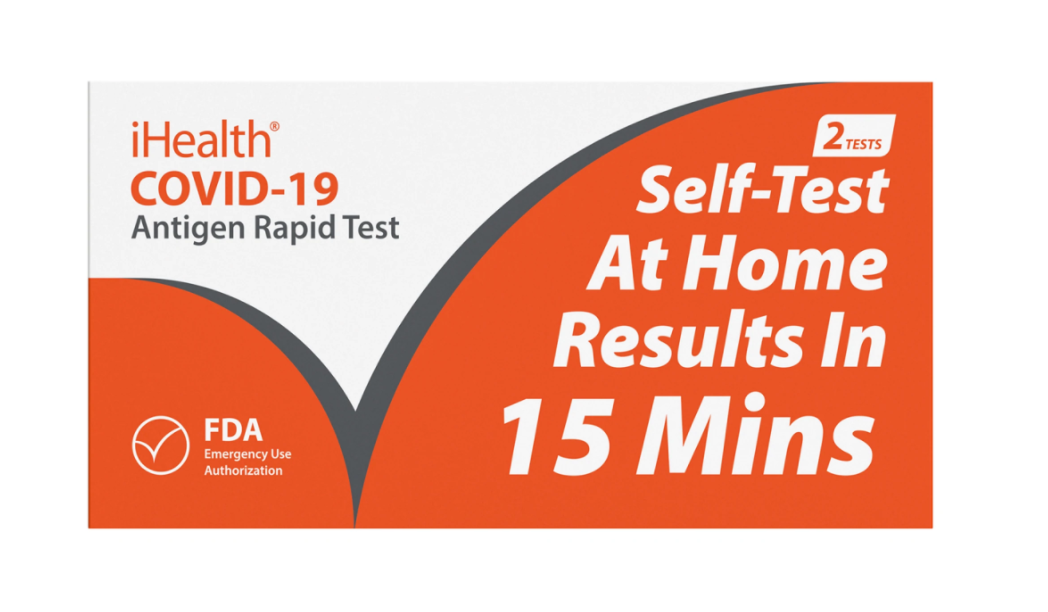 iHealth COVID-19 Antigen Rapid Test