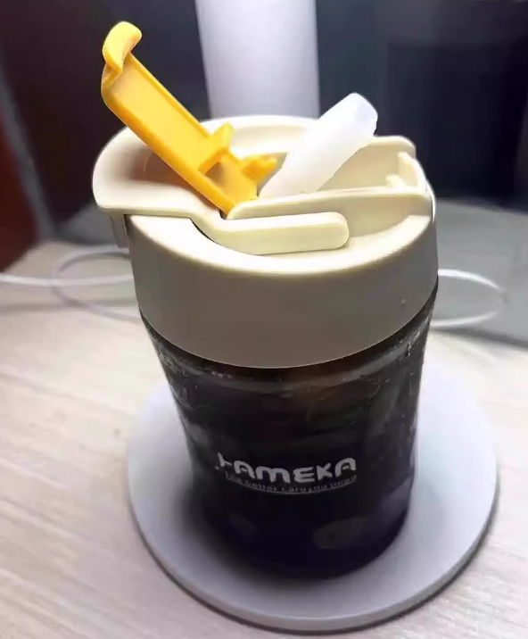 Thumbnail: Portable 500ml Plastic Hot Cold Drink Cup