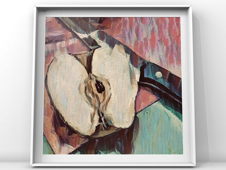 Abstracted Apple Slice