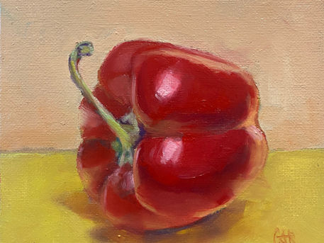 Bell Pepper Painting