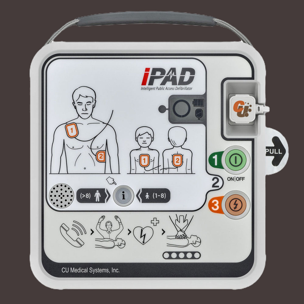 iPAD SPR AED Defibrillator (Semi Automatic)
