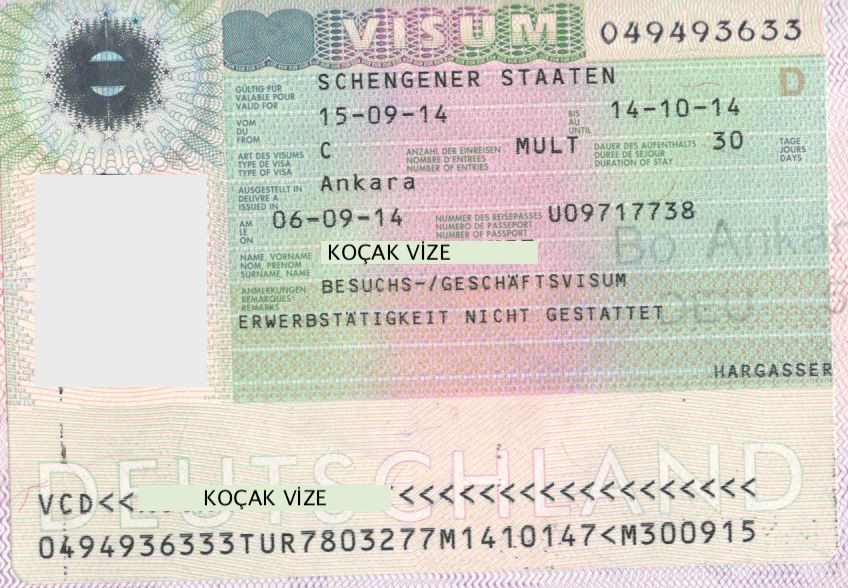 schengen vizesi