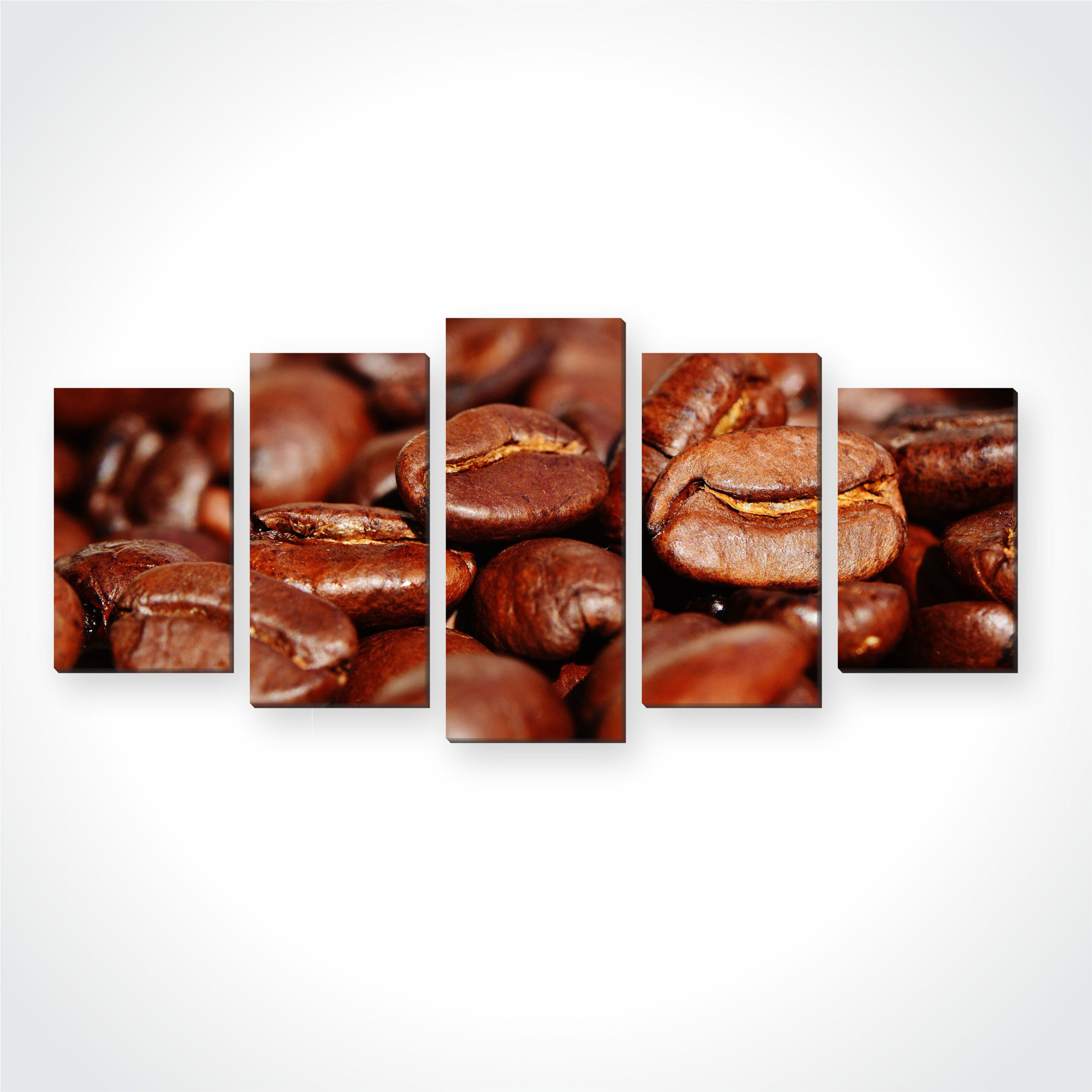 Quadro Decorativo Mosaico Café Cozinha Em Tecido Canvas