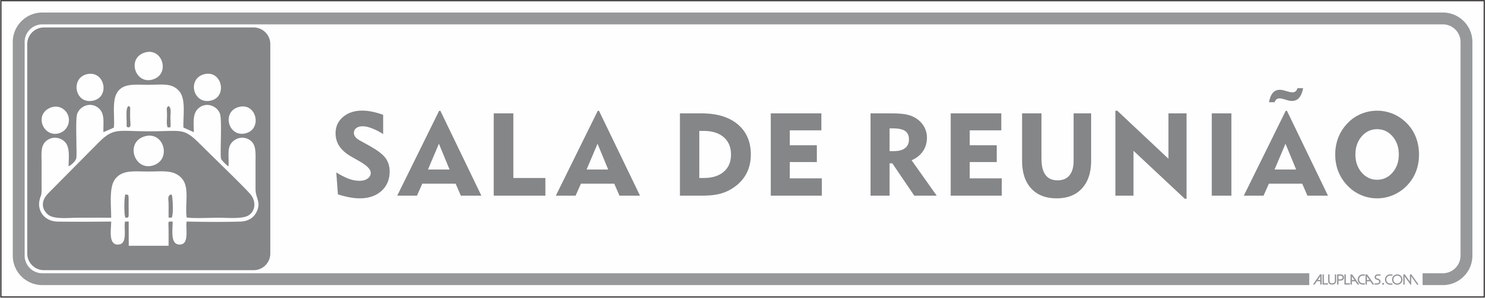 Placa Sala de Reunião