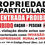 Miniatura: Placa Propriedade Particular Proibido Caçar e Pescar