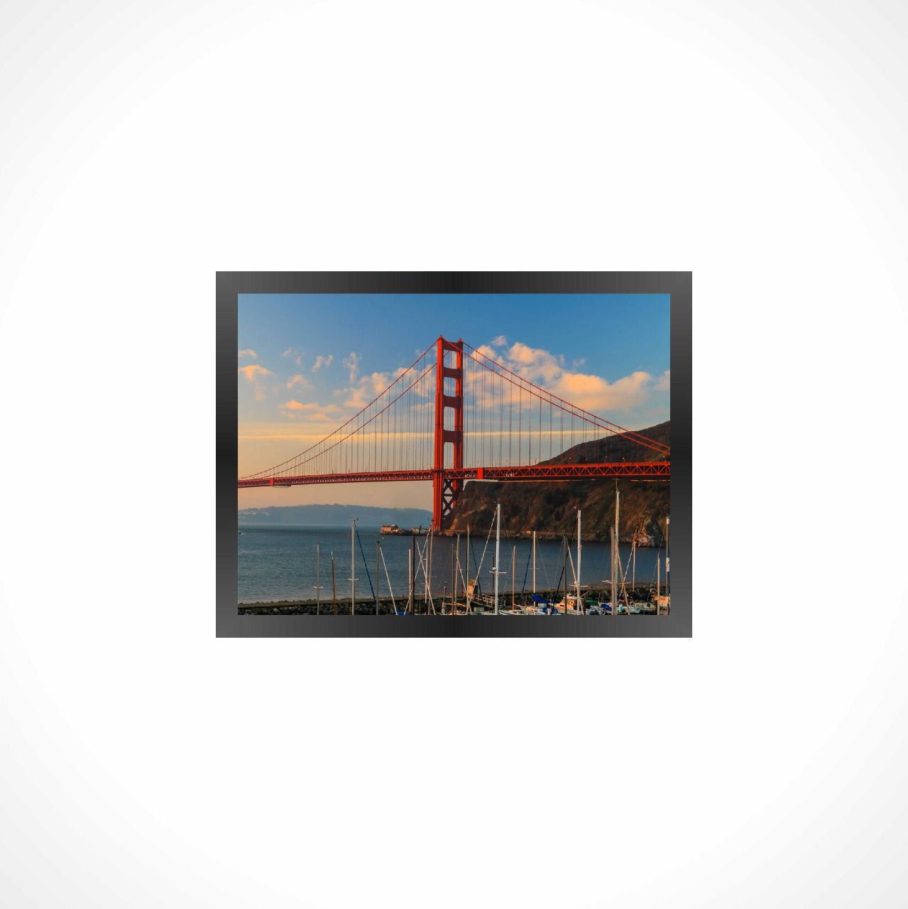 Quadro Decorativo Engenharia Civil Ponte Golden Gate