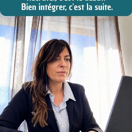 Recruter quelqu'un, c'est une chose.