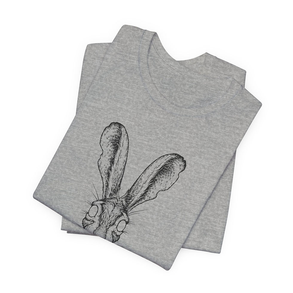 Thumbnail: Shadow Grove Brewing - Rabbit Face - Unisex Jersey Short Sleeve Tee