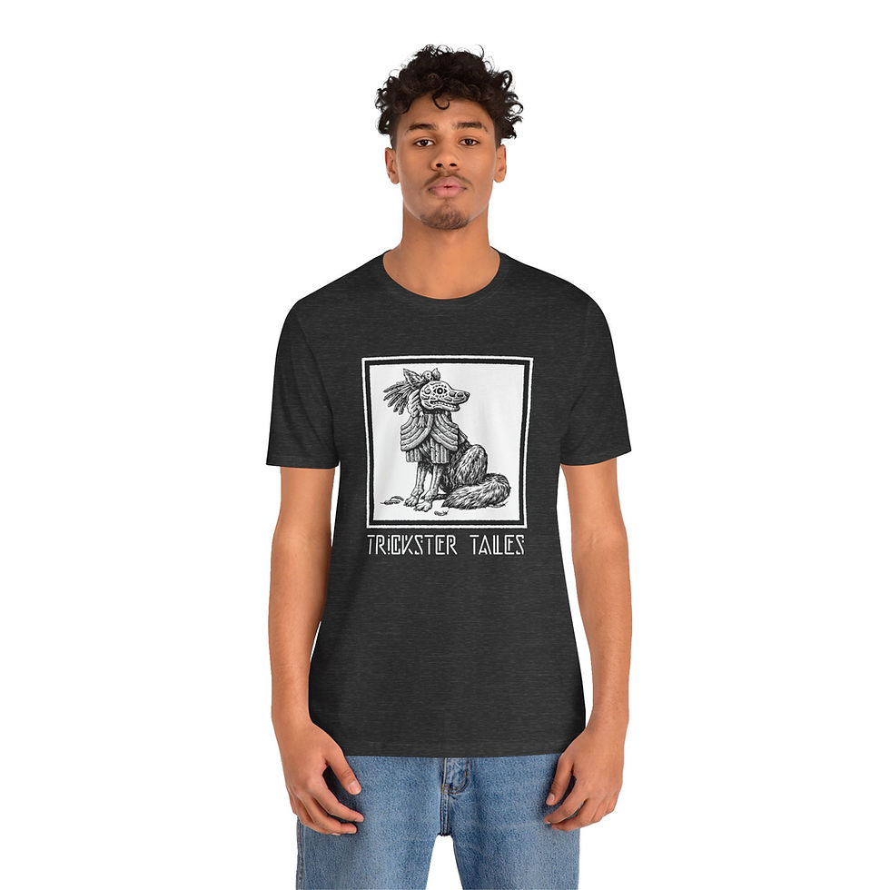 Thumbnail: Trickster Tales - Unisex Jersey Short Sleeve Tee