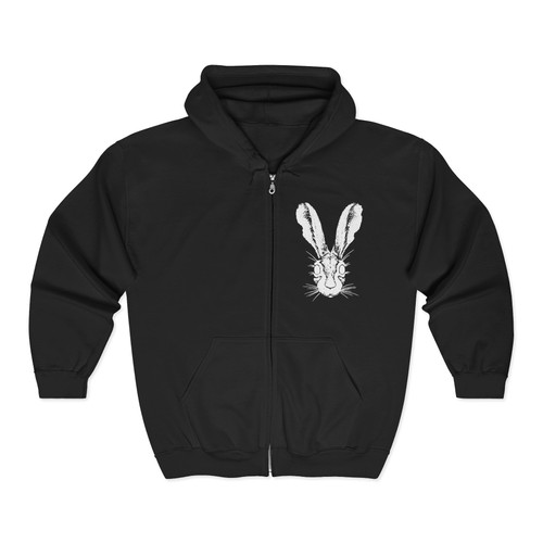 Shadow Grove Brewing - Rabbit Face - Unisex Full Zip Hooded