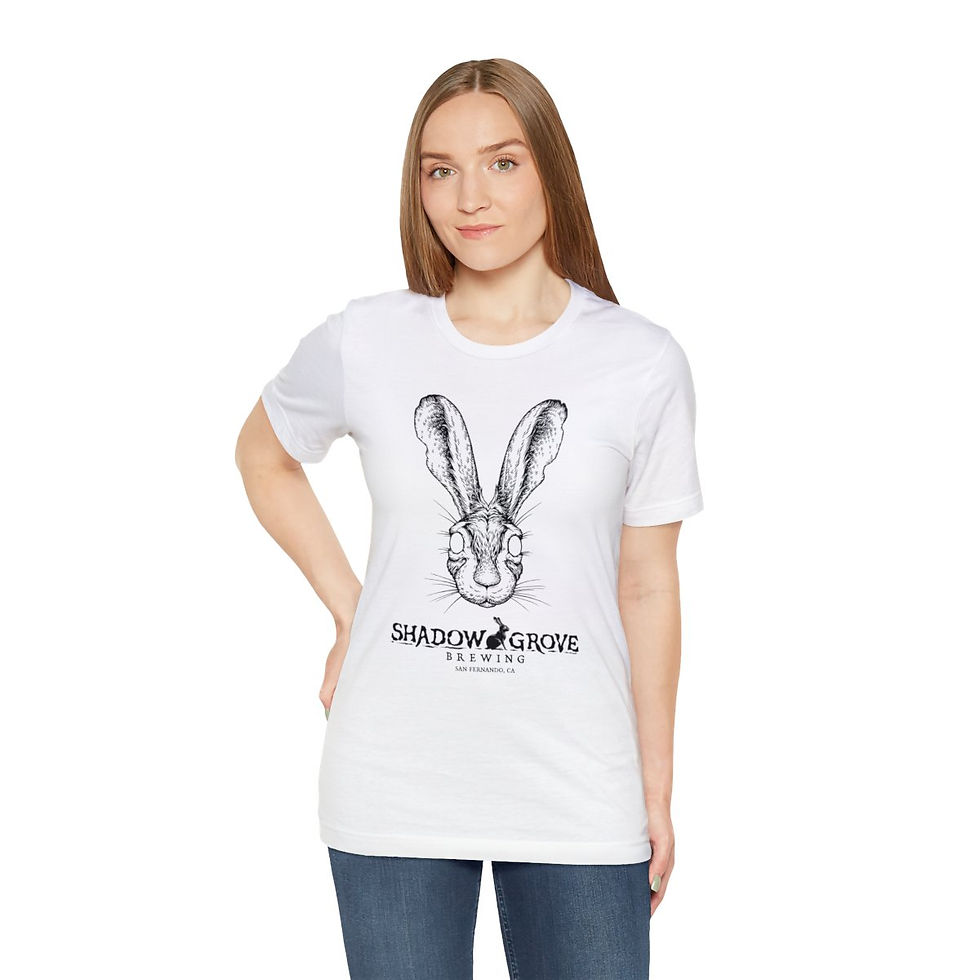 Thumbnail: SGB Rabbit Face Unisex Jersey Short Sleeve Tee