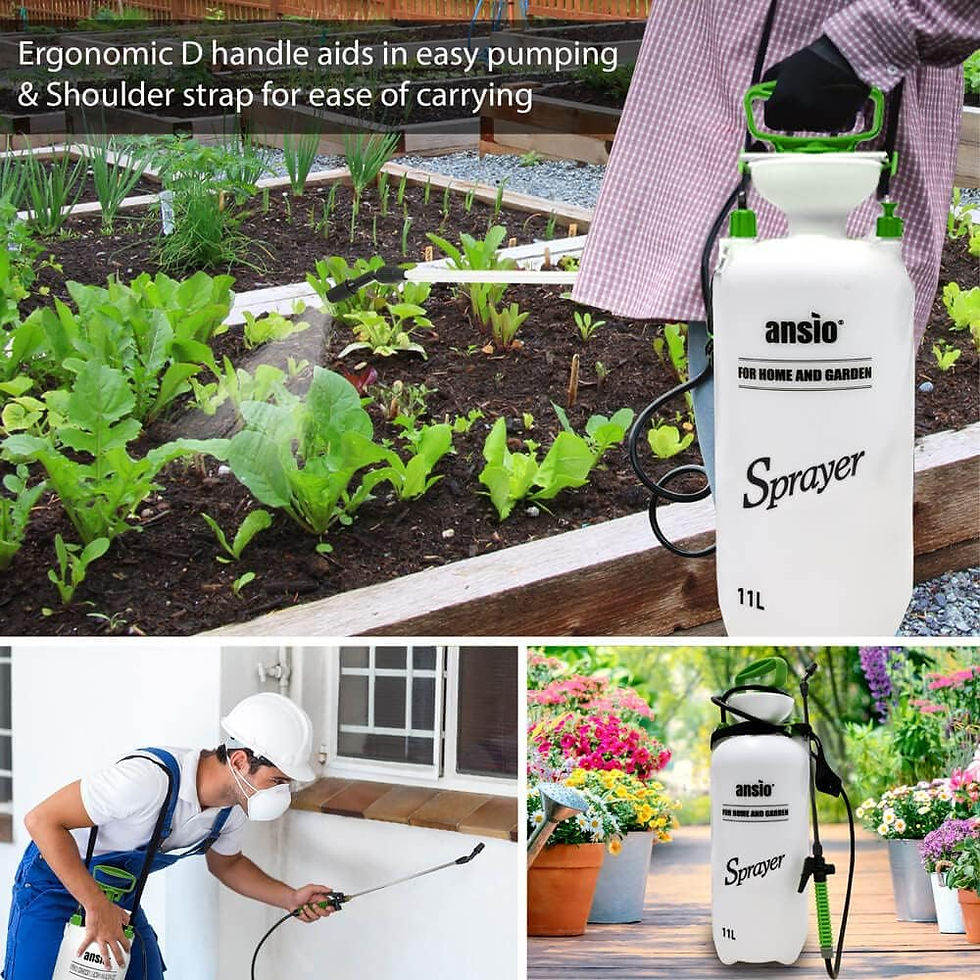 Thumbnail: ANSIO® Garden Sprayer 11 litre Pressure Sprayer Pump Action
