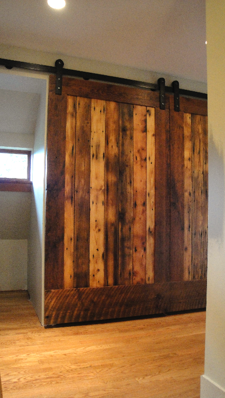Reclaimer Lumber Sliding Barn Door