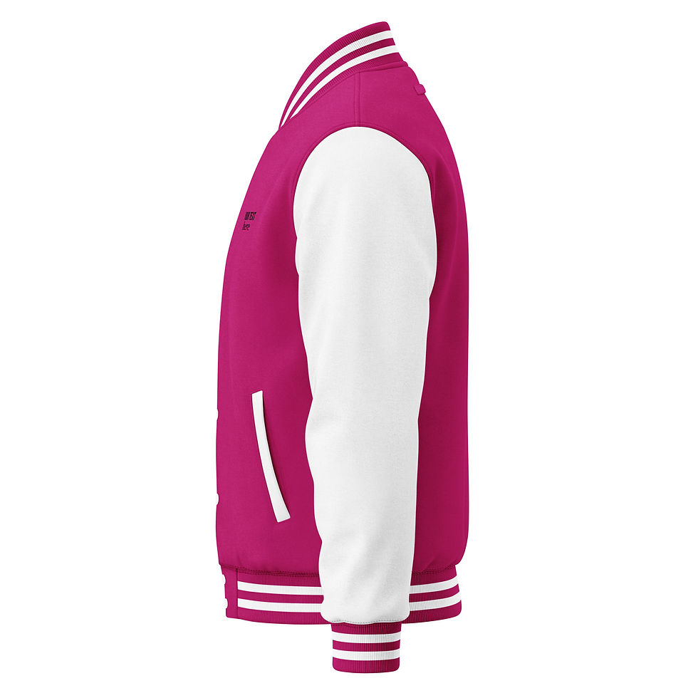 Thumbnail: Heavyweight unisex letterman jacket