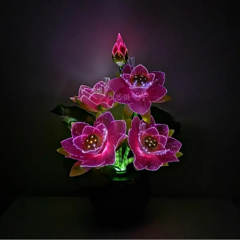 Thumbnail: Led Flower Lights Lotus Light Fiber Optic Lights