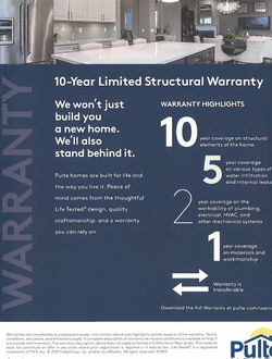 Pulte Warranty