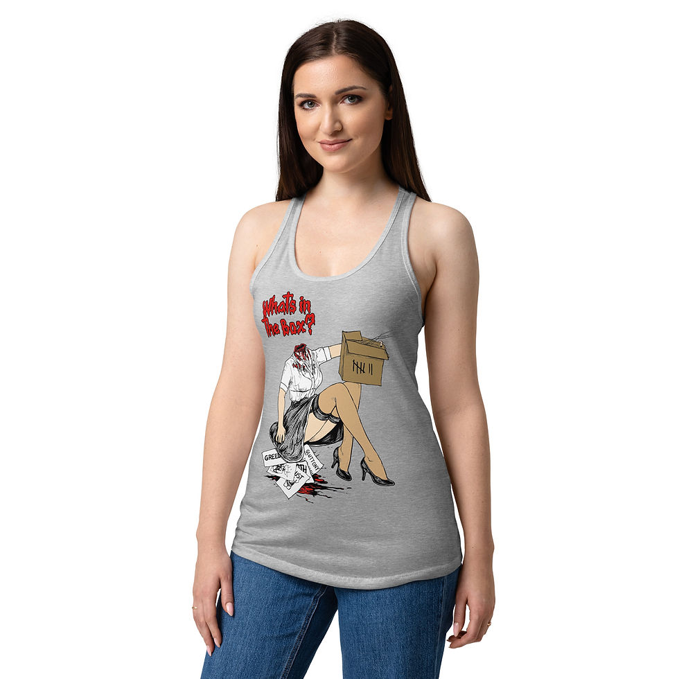 Thumbnail: Seven "What's in the Box?" Women’s fitted racerback tank top