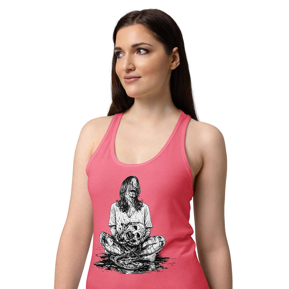 Thumbnail: Terrifier 2 Women’s fitted racerback tank top